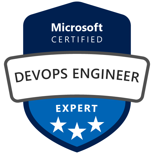 azure devops engineer microsoft certified badge