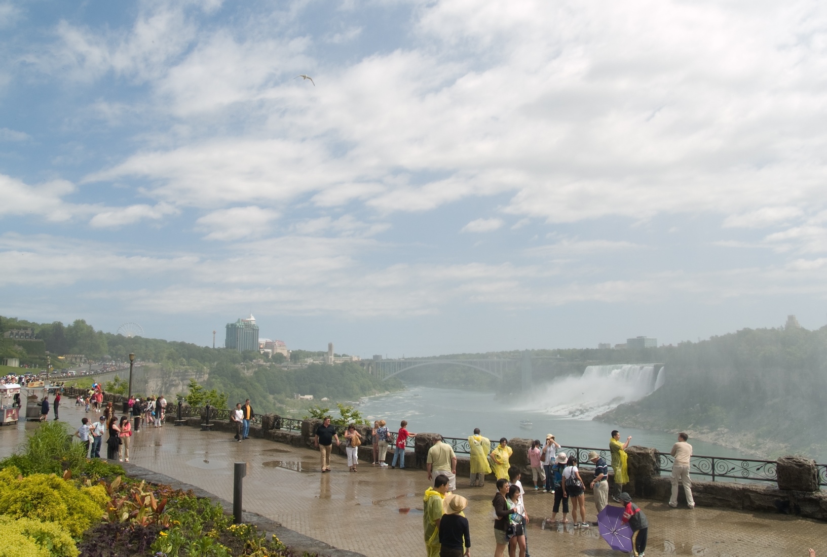 view of the american falls