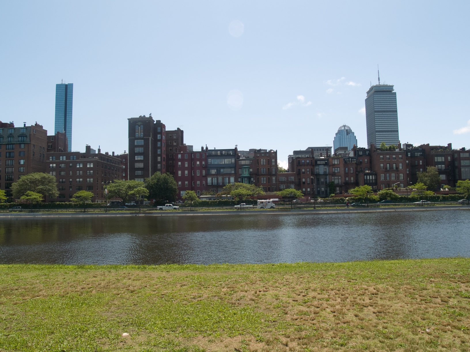 view from charles river esplanade